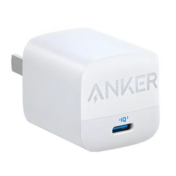Anker 313 GaN 30W PIQ 3.0 GaN+PD – Foldable Fast Charger