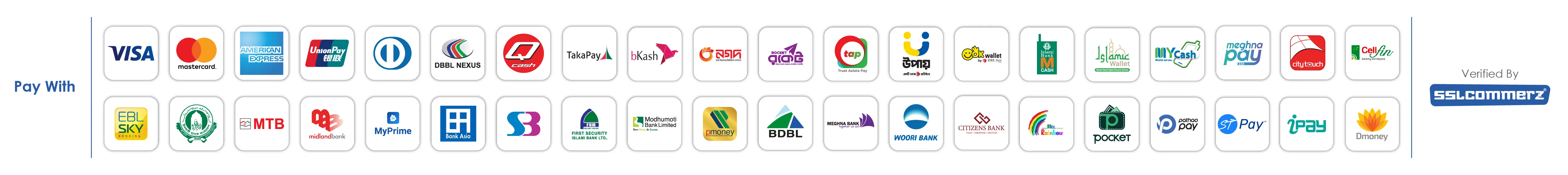 Accepted Payment Methods