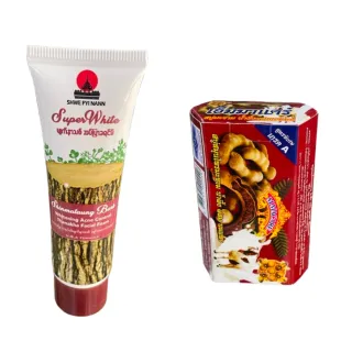 Thanaka face wash + tamarind soap 