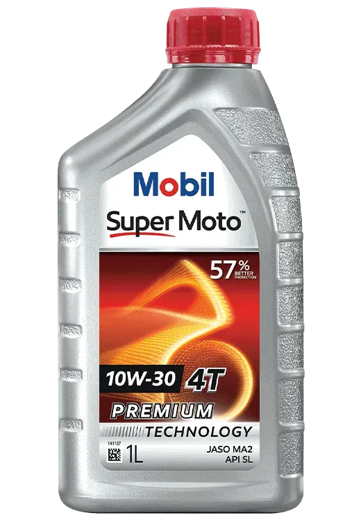 Mobil Super MotoTM 10W-30 4T 1 Liter