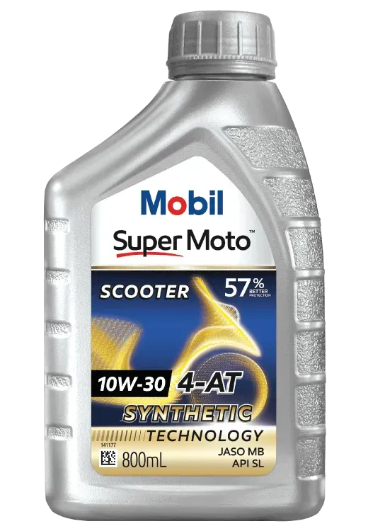 Mobil Super MotoTM Scooter 10W-30 0.8 Liter