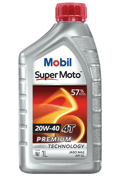Mobil Super MotoTM 20W-40 4T 1 Liter
