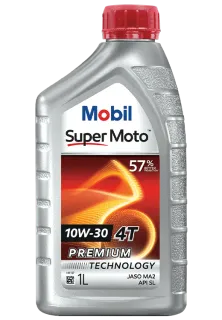Mobil Super MotoTM 10W-30 4T 1 Liter