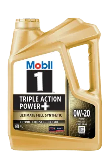 Mobil 1™ 0W-20 Triple Action Power+