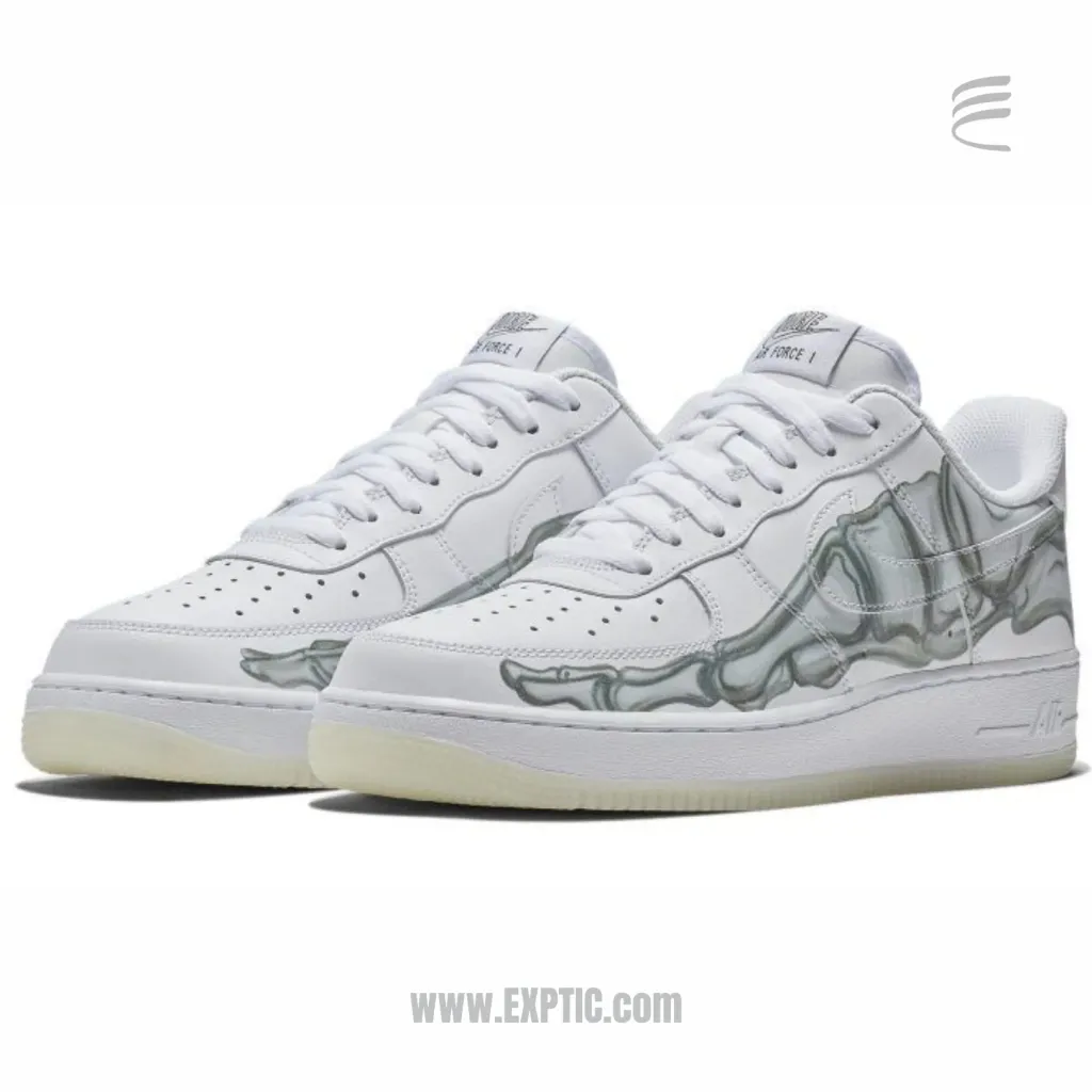 Air Force 1 '07 Low Skeleton White