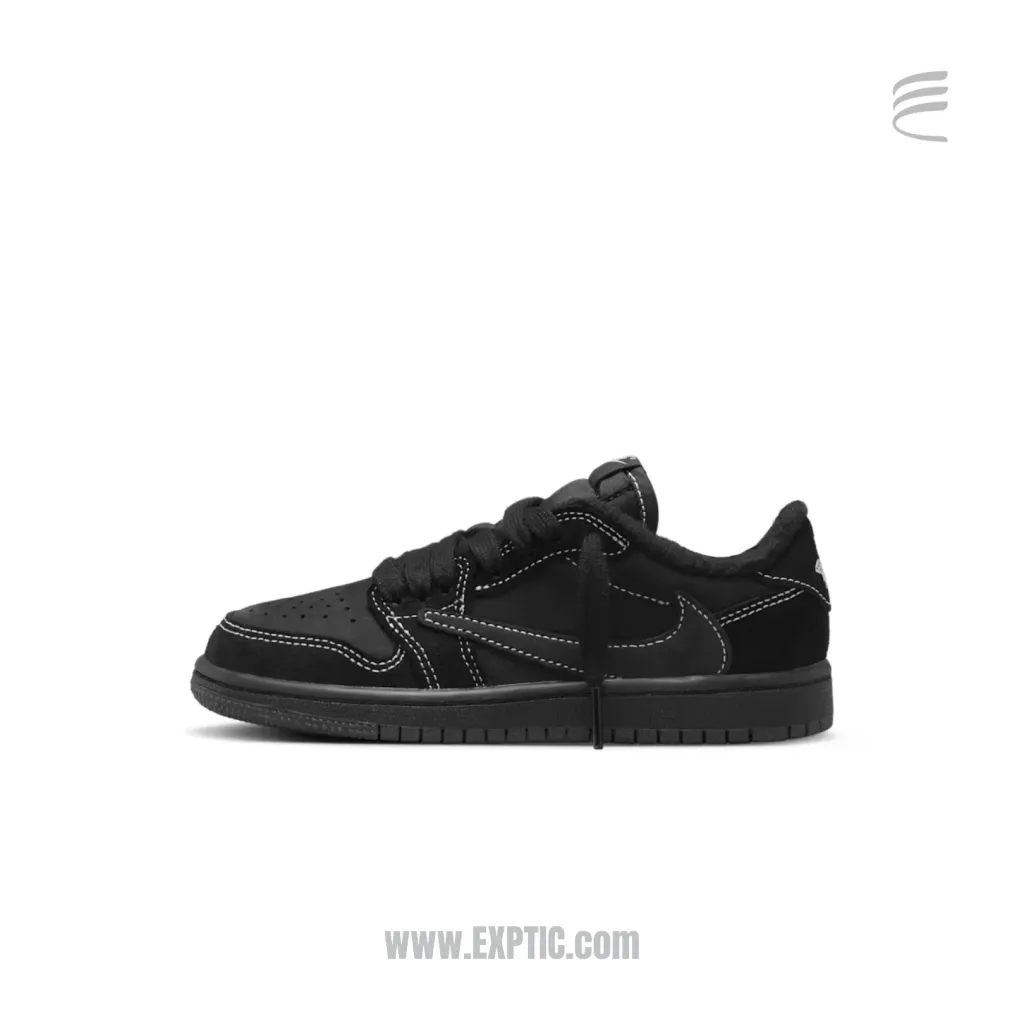 Air Jordan 1 Low Black Pantham