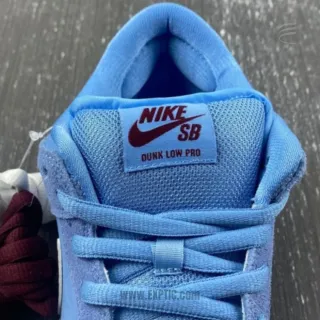 SB Dunk Low Valour Blue Team Maroon