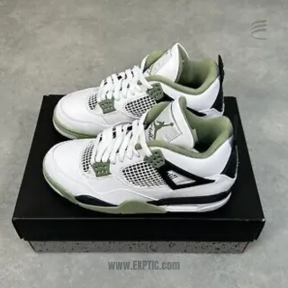 Air Jordan 4 Oil Green
