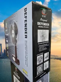 Defender 2512 Rechargeable Table Fan -12 inch (China Original)