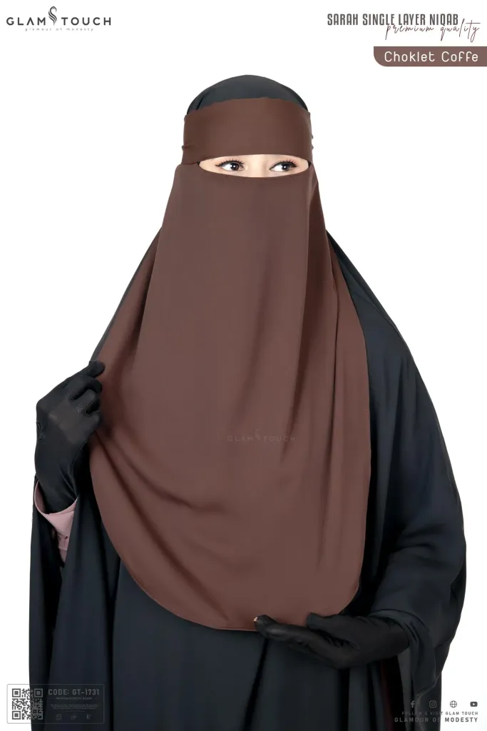 Sarah Single Layer Niqab | GT-1731
