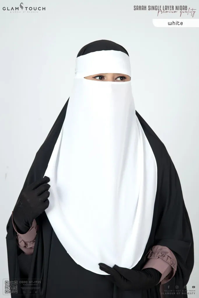 SARAH Single Layer Niqab | GT-1735