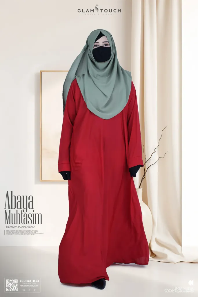 Muhtasim Plain Abaya | GT-1523