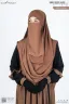 Ummi Instant Ready Hijab & Niqab Set | GT-1596