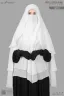 Abru 3 Layer Hijab Niqab Set | GT-1657
