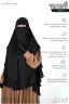 LEYA DOUBLE LAYER READY HIJAB-NIQAB SET | GT-1803
