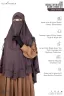 LEYA DOUBLE LAYER READY HIJAB-NIQAB SET | GT-1805