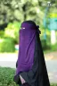 SARAH Single Layer Niqab | GT-1252