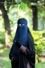 SARAH Single Layer Niqab | GT-1253