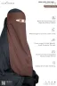 Sarah Single Layer Niqab | GT-1731