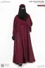 Ayaat Open Button Abaya | GT-1613