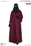 Ayaat Open Button Abaya | GT-1613