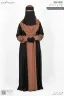 Rubi Contrast Abaya | GT-1636