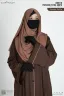 AMREEN PIPING ABAYA | GT-1818