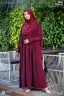 Abaya Al‑Amirah Premium Zipper Neck Abaya | GT-2093