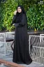 Abaya Ar-Rafiah-Premium Sleeve Button Abaya | GT-2005