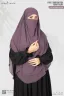 Fiha- Side Snap Button Ready Hijab | GT-2150