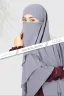 Ruba-3 Layer Extra Long Ready Hijab