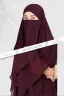 Ruba-3 Layer Extra Long Ready Hijab