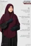 Enaya Shoulder Tucks - Hijab & Niqab | GT-2191