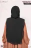 Sophia- Chest Frilled Stitched Ready Hijab | GT-2192