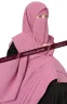 Sophia- Chest Frilled Stitched Ready Hijab | GT-2197