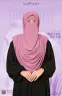 Sophia- Chest Frilled Stitched Ready Hijab | GT-2197