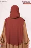 Sophia Chest Frilled Stitched Ready Hijab 