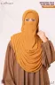 Sophia- Chest Frilled Stitched Ready Hijab | GT-2200