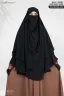 Wafa Double Layer Ready Hijab And Niqab | GT-2031