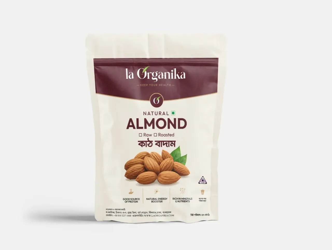 Almond - কাঠ বাদাম ৫০০ গ্রাম