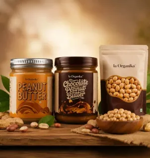 Peanut butter & Chocolate peanut butter 500gm combo