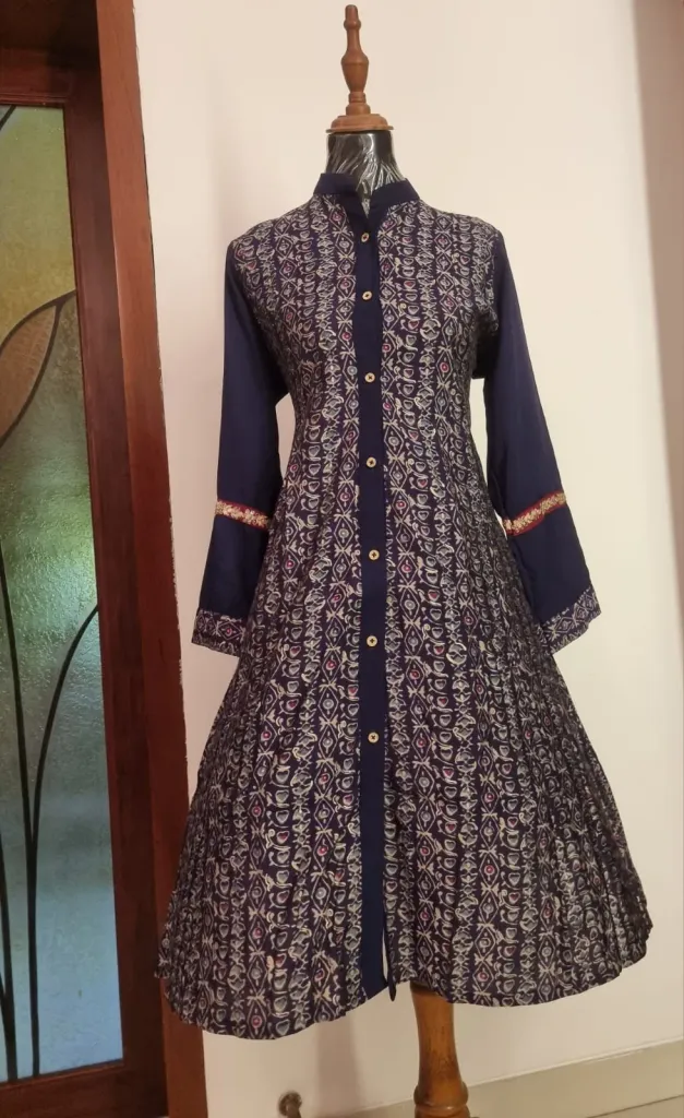 Silk Single kurti