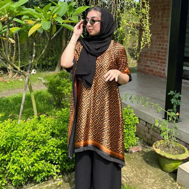 Kaftan with plazzo