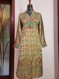 Single kameez made by Shamu silk