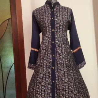 Silk Single kurti