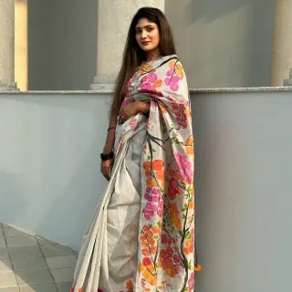 Half Silk Saree