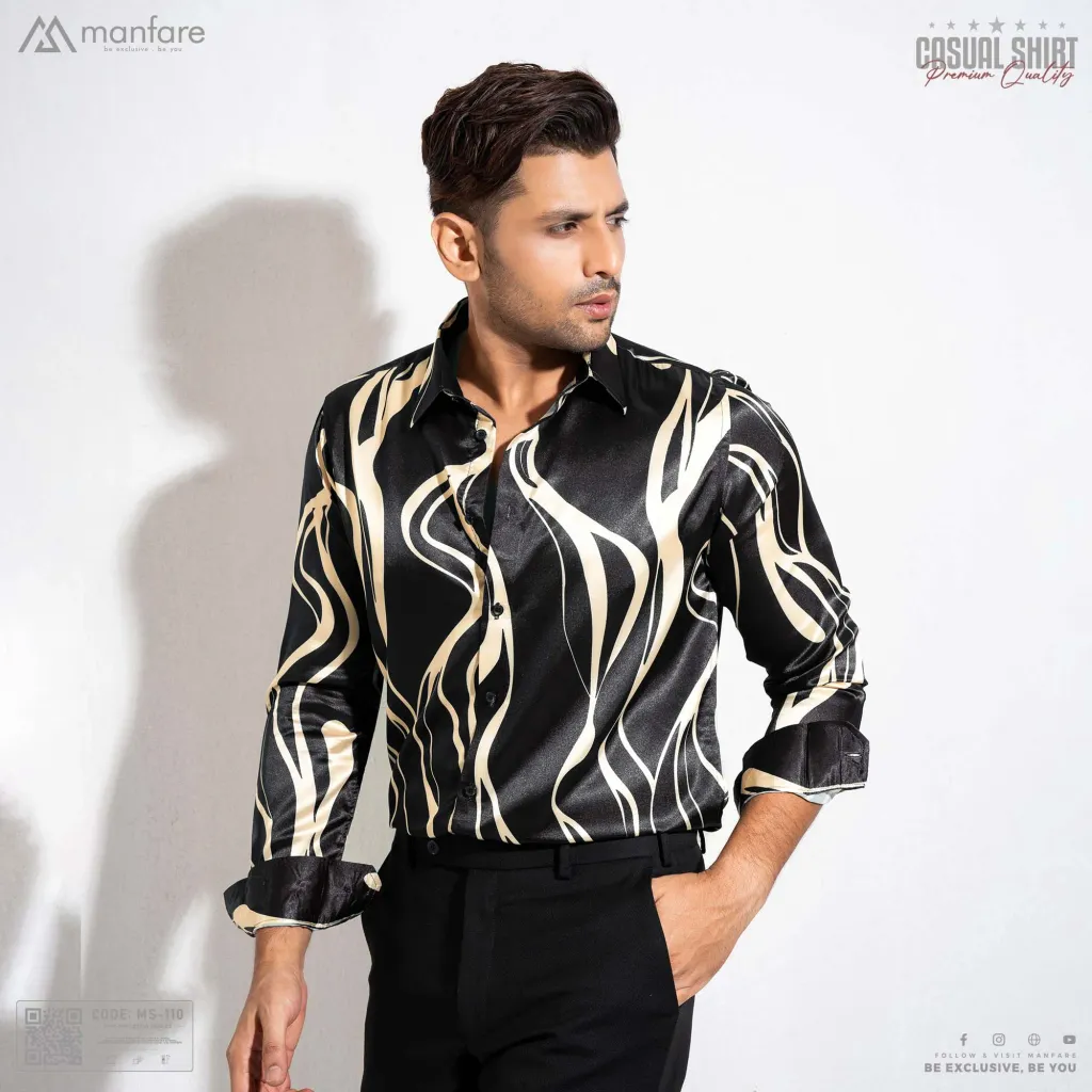 Premium Casual Printed Shirt For Men I MS-110