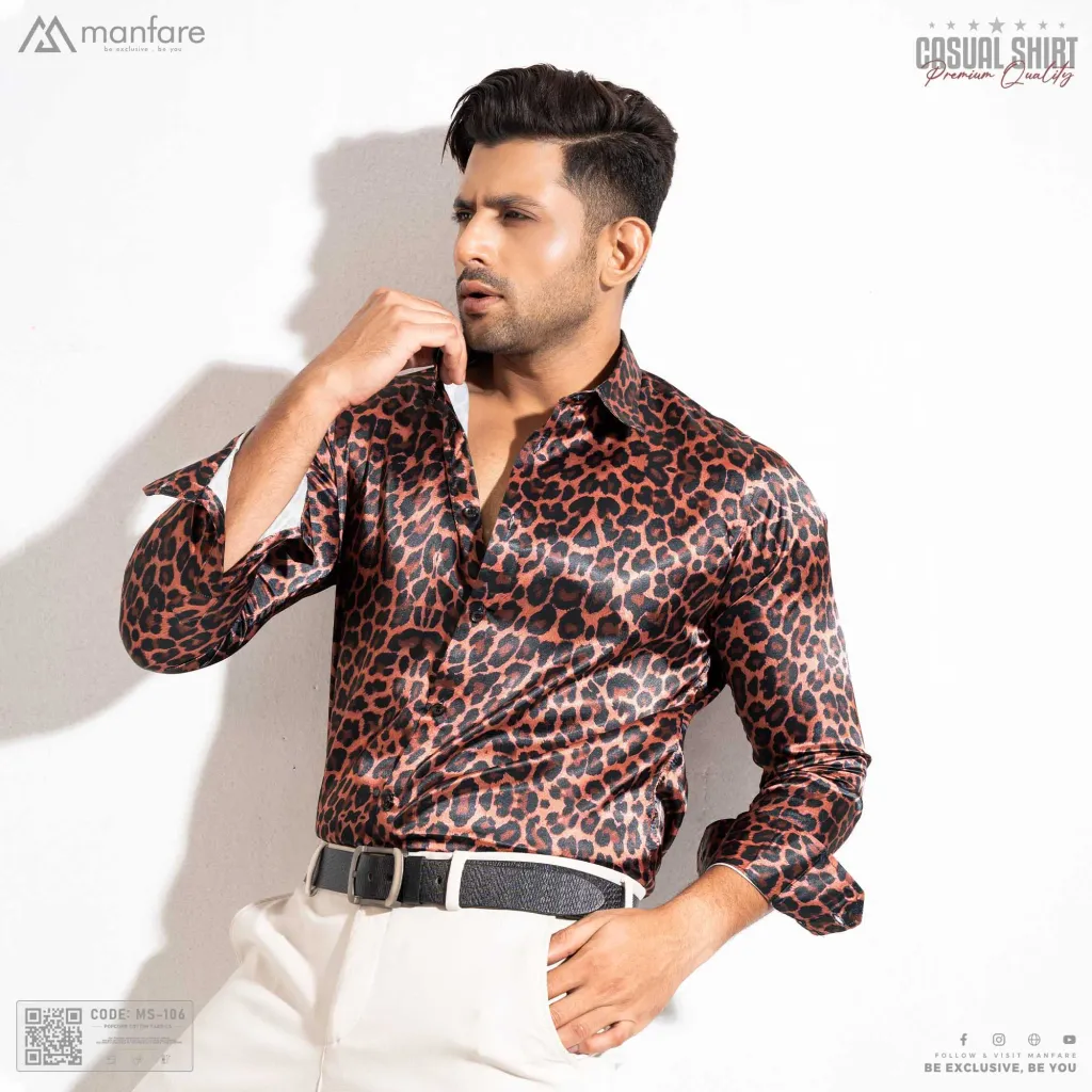 Premium Casual Printed Shirt For Men I MS-106