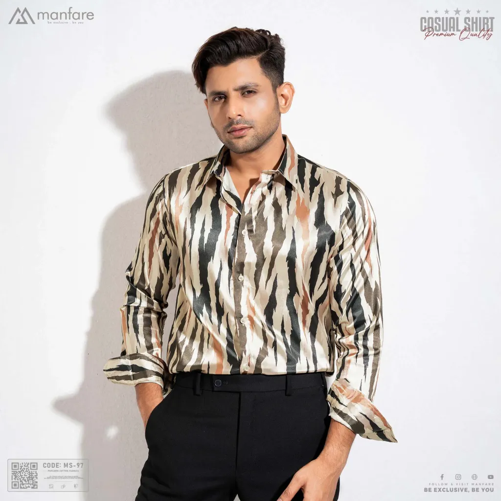 Premium Casual Printed Shirt For Men I MS-97