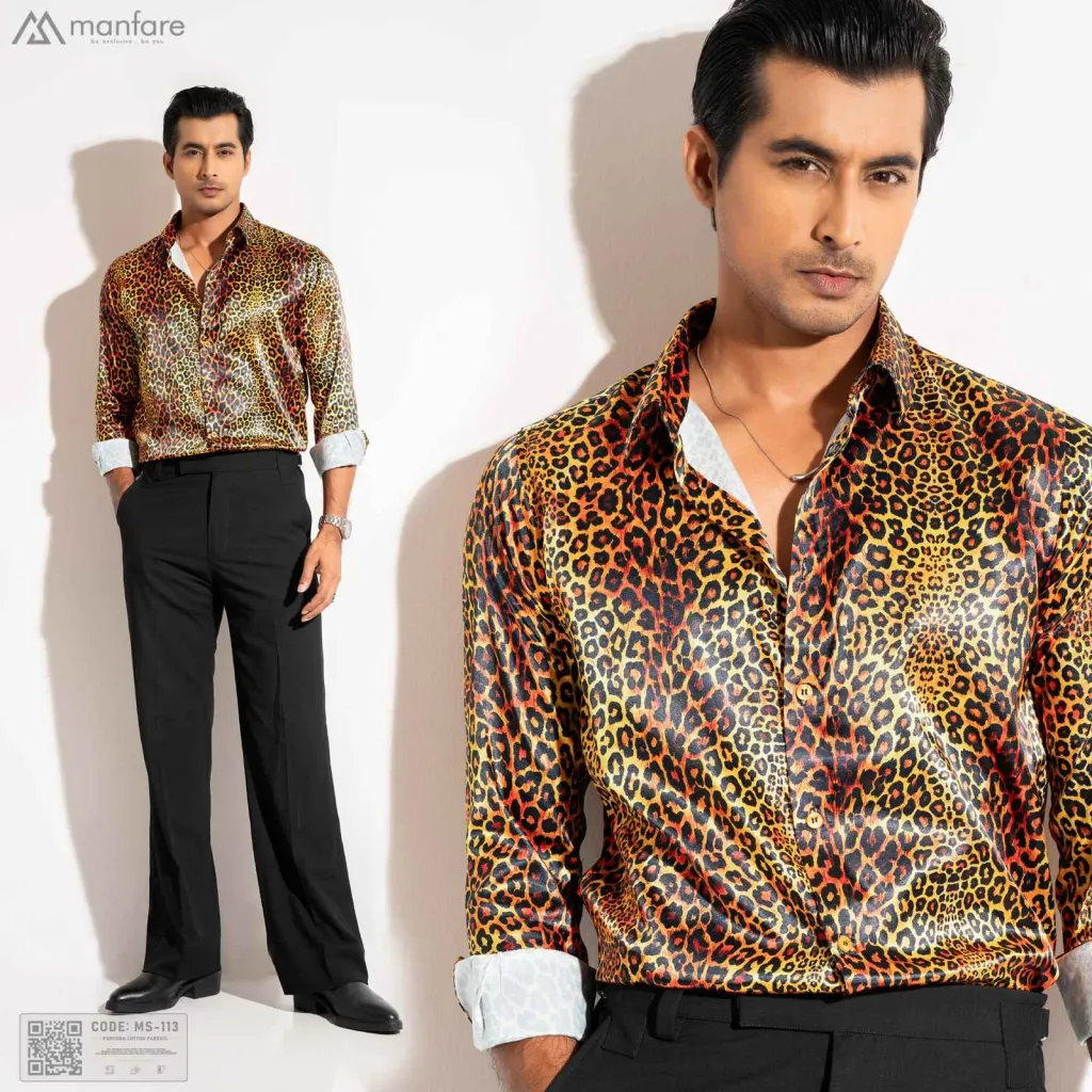 Premium Casual Printed Shirt For Men I MS-113